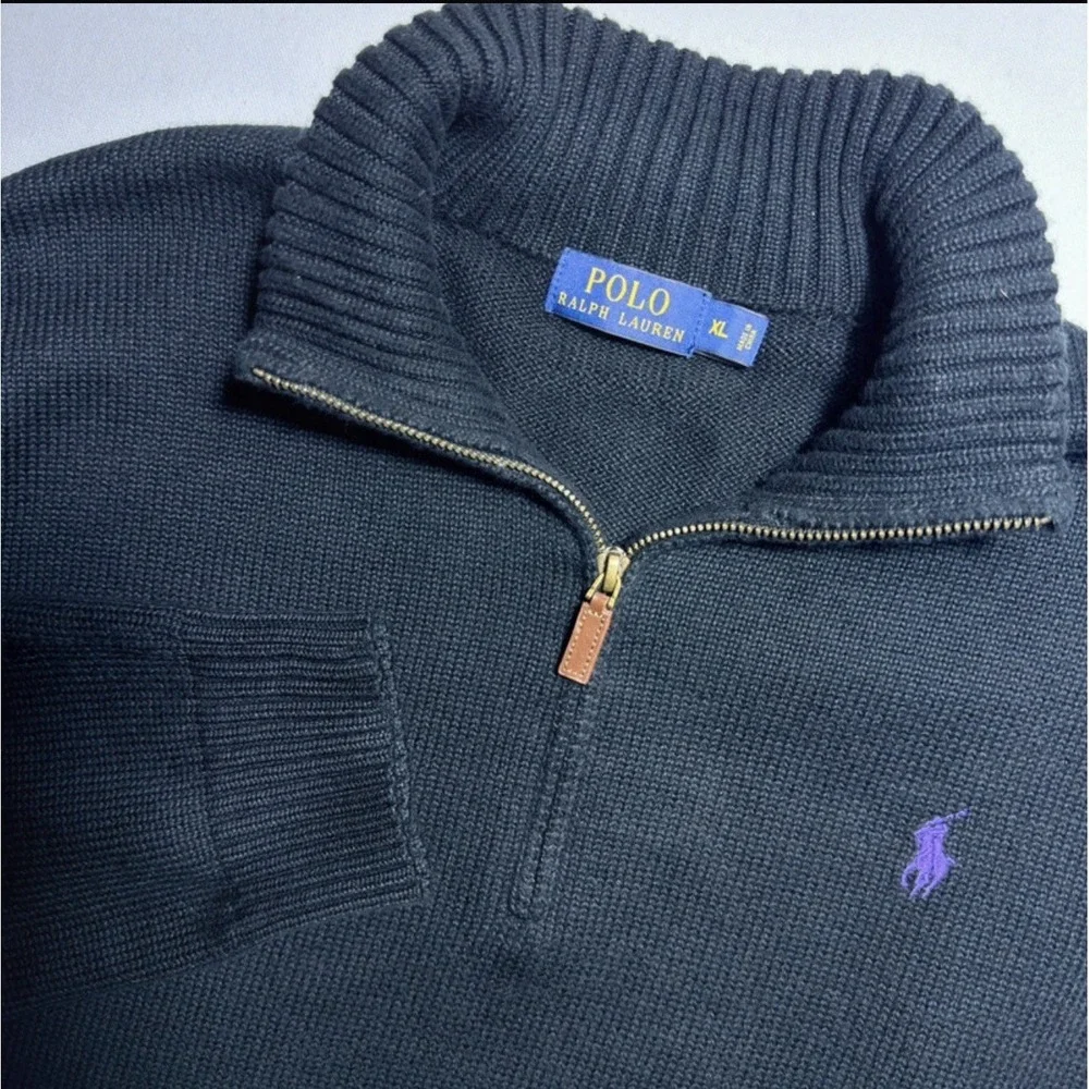 polo ralph lauren half zip pullover